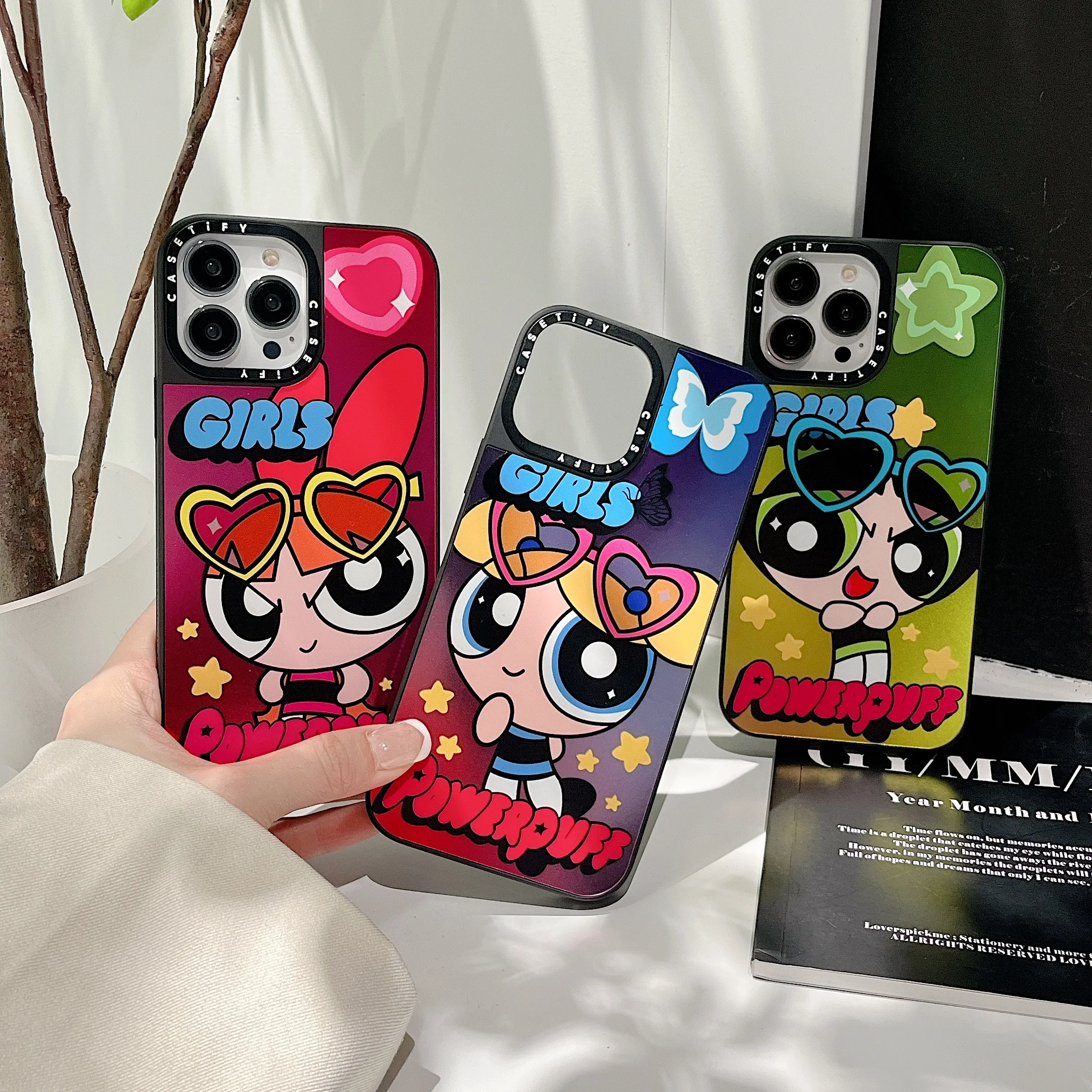 CASETIFY Cute Powerpuffs Girl's Mirror Phone Case for Iphone 11 12 13 14 Pro Max X Xs Xr Plus SE 2020 Y2k Girl Cartoon
CASETIFY Cute Powerpuffs Girl's Mirror Phone Case for Iphone 11 12 13 14 Pro Max X Xs Xr Plus SE 2020 Y2k Girl Cartoon