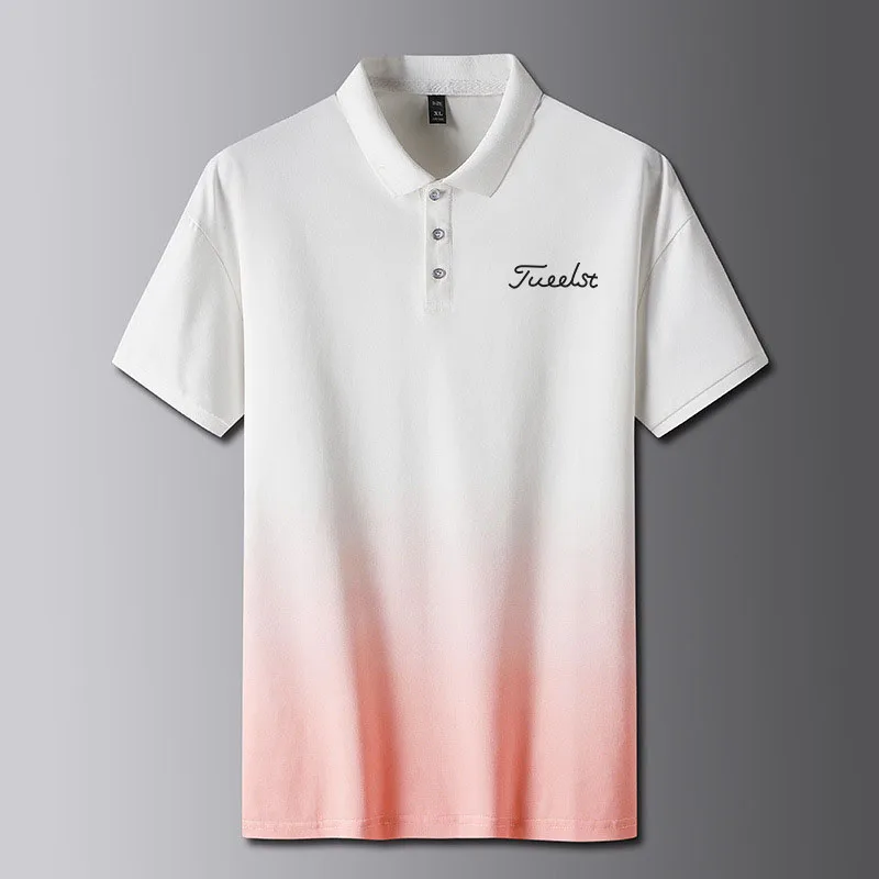 Американский бренд одежда для гольфа Мужская футболка с коротким рукавом