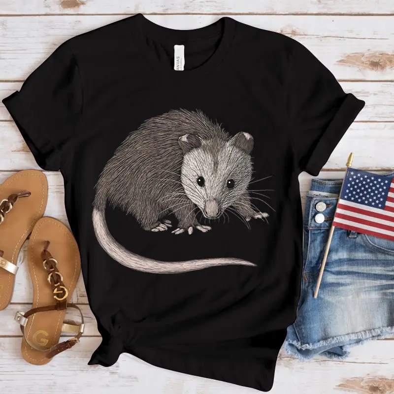 2022 Opossum Print Casual Tee Top Short Sleeve Shirt Lady Clothes Fashion Tshirt Summer Female T Women Opossum Graphic T-shirt
2022 Opossum Print Casual Tee Top Short Sleeve Shirt Lady Clothes Fashion Tshirt Summer Female T Women Opossum Graphic T-shirt