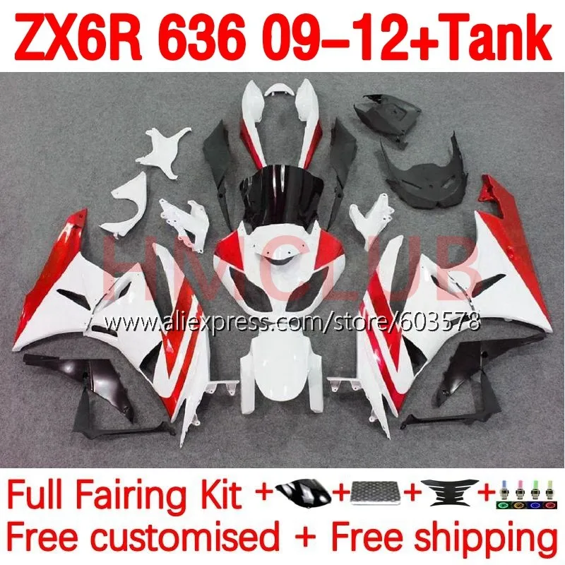 +Tank OEM For KAWASAKI NINJA ZX636 ZX-6R red white ZX 6R 6 R 636 ZX-636 ZX6R 09 10 11 12 2009 2010 2011 2012 Fairing 205No.49
+Tank OEM For KAWASAKI NINJA ZX636 ZX-6R red white ZX 6R 6 R 636 ZX-636 ZX6R 09 10 11 12 2009 2010 2011 2012 Fairing 205No.49