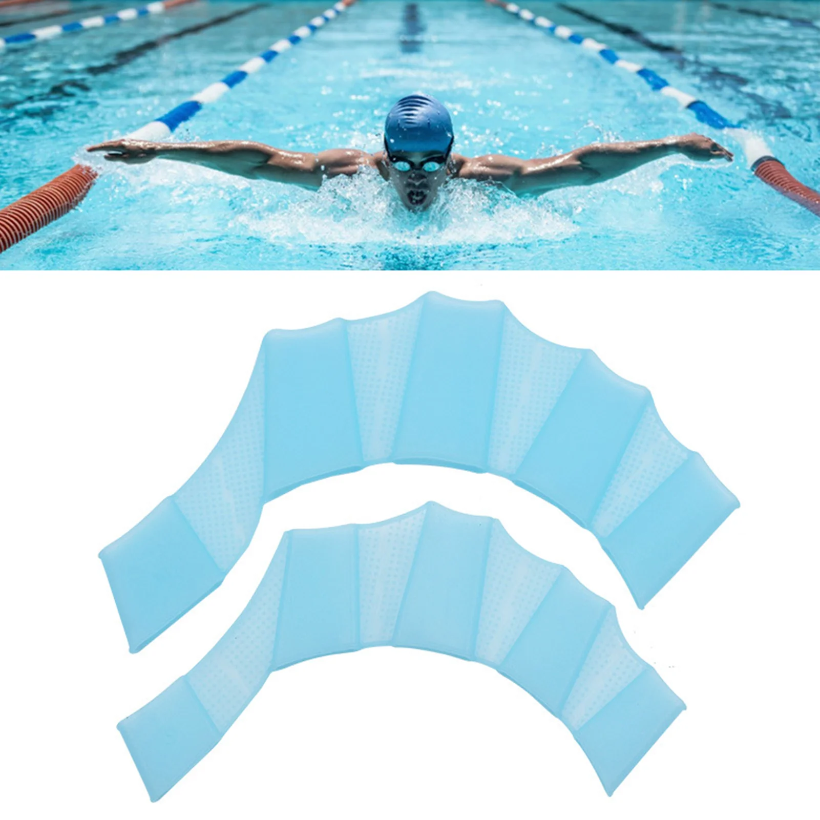 Hot Swimming Hand Fins Gloves Flexibility and Breathability Suitable for Men Woman Boy
Hot Swimming Hand Fins Gloves Flexibility and Breathability Suitable for Men Woman Boy
