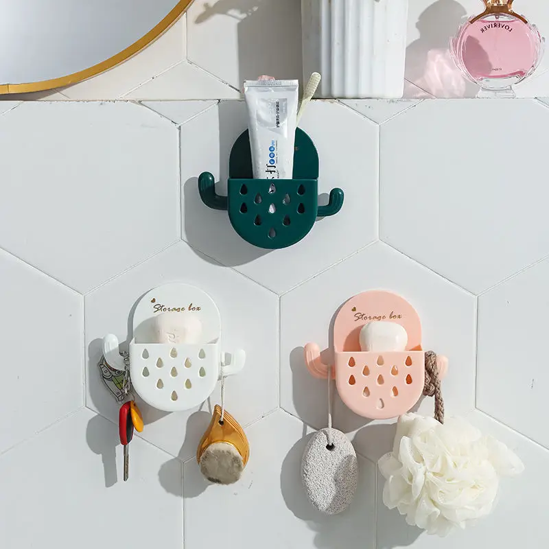 2PCS Soap box without punching household bathroom wall hung toilet soap box comb drop charging shelf bathroom accessories
2PCS Soap box without punching household bathroom wall hung toilet soap box comb drop charging shelf bathroom accessories
