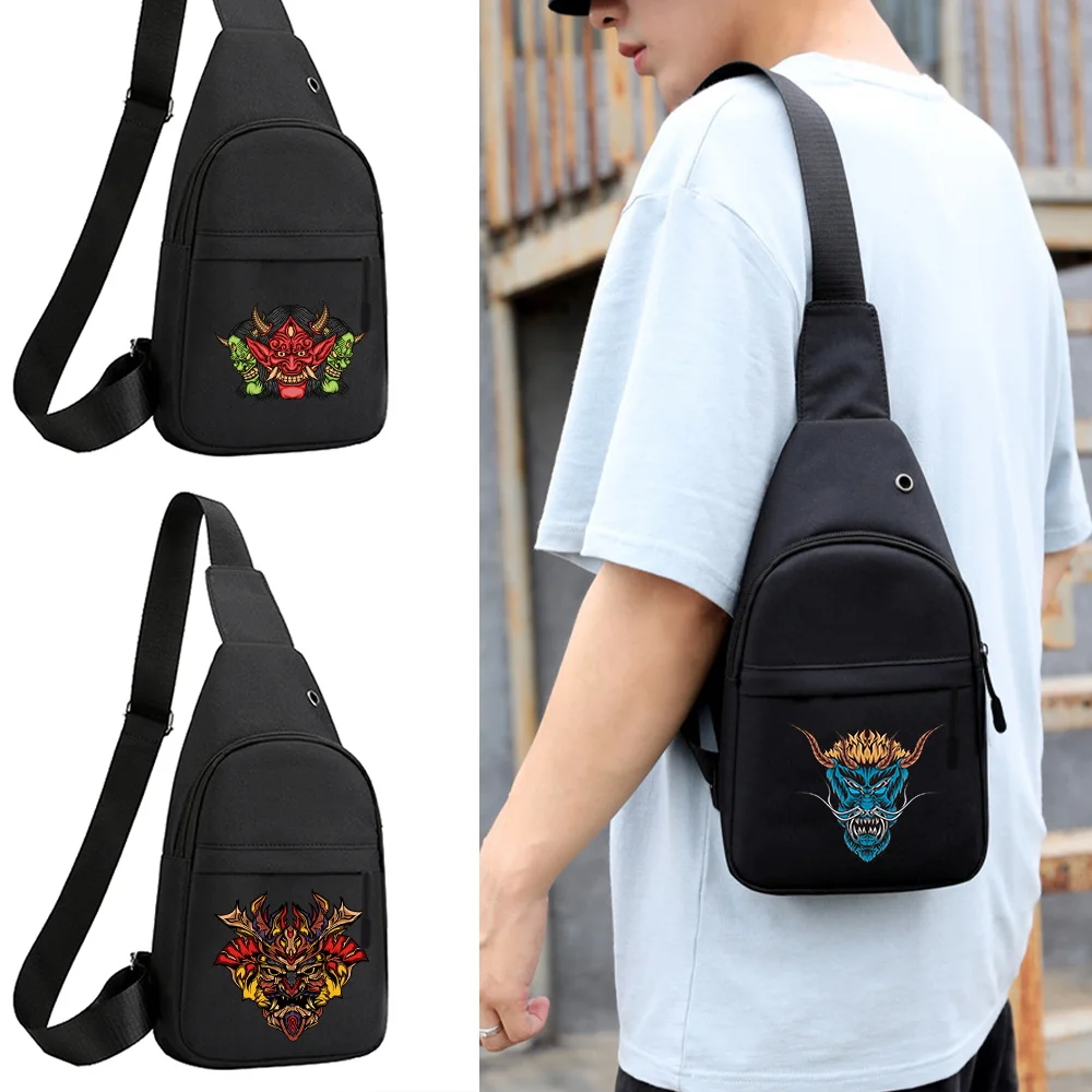 Chest pack Canvas Waist Bag Women Men's Belt Bag Monster Print Travel Purse Bag for Phone Pouch Pocket Hip Bag Waist Packs Male
Chest pack Canvas Waist Bag Women Men's Belt Bag Monster Print Travel Purse Bag for Phone Pouch Pocket Hip Bag Waist Packs Male