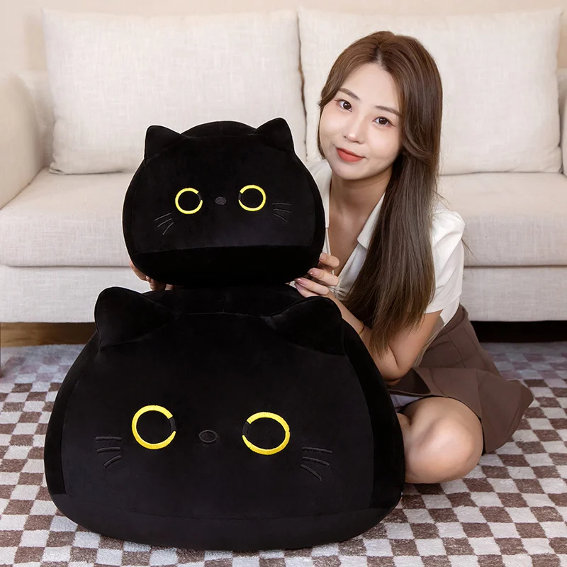 25-70cm Kawaii Giant Black Cat Pillow Plush Toys Doll Cute Soft Cartoon Cushion Gifts for Boys Girls Friends Decorate Childrens
25-70cm Kawaii Giant Black Cat Pillow Plush Toys Doll Cute Soft Cartoon Cushion Gifts for Boys Girls Friends Decorate Childrens