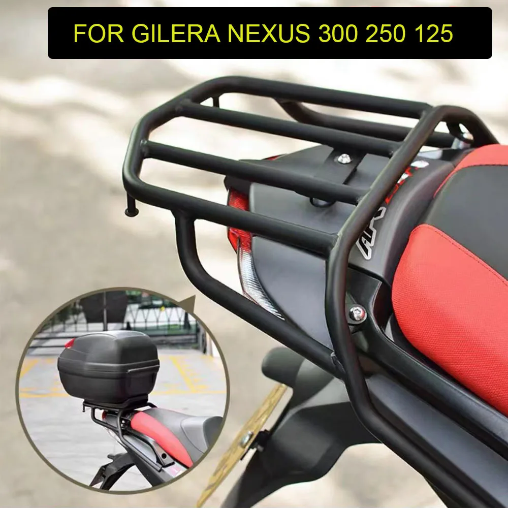 

Motorcycle Rear Seat Luggage Carrier Rack Support Holder Bracket Saddlebag Cargo Shelf For Gilera Nexus 300 250 125