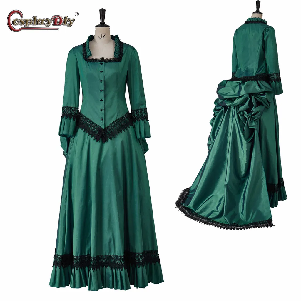 Cosplaydiy костюм викторианской эпохи, историческая куртка, юбка, винтажное зеленое платье, платье средневекового возрождения, платье, костюм
Cosplaydiy костюм викторианской эпохи, историческая куртка, юбка, винтажное зеленое платье, платье средневекового возрождения, платье, костюм