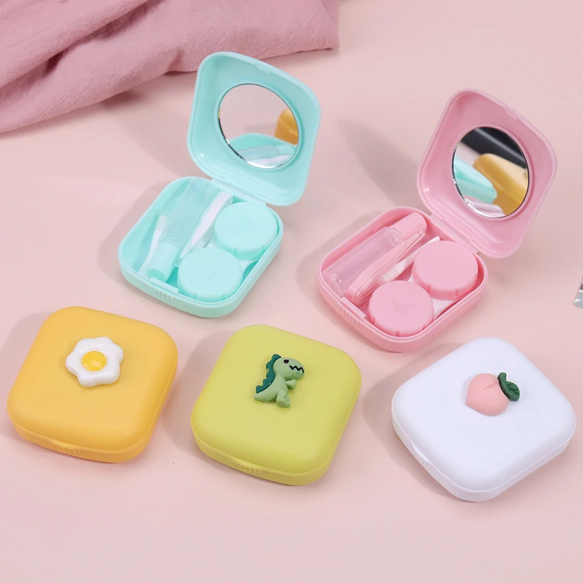 1PC Candy Color Portable Cute Contact Lenses Box With Mirror Travel Lens Case Beauty Pupil Storage Companion Box
1PC Candy Color Portable Cute Contact Lenses Box With Mirror Travel Lens Case Beauty Pupil Storage Companion Box
