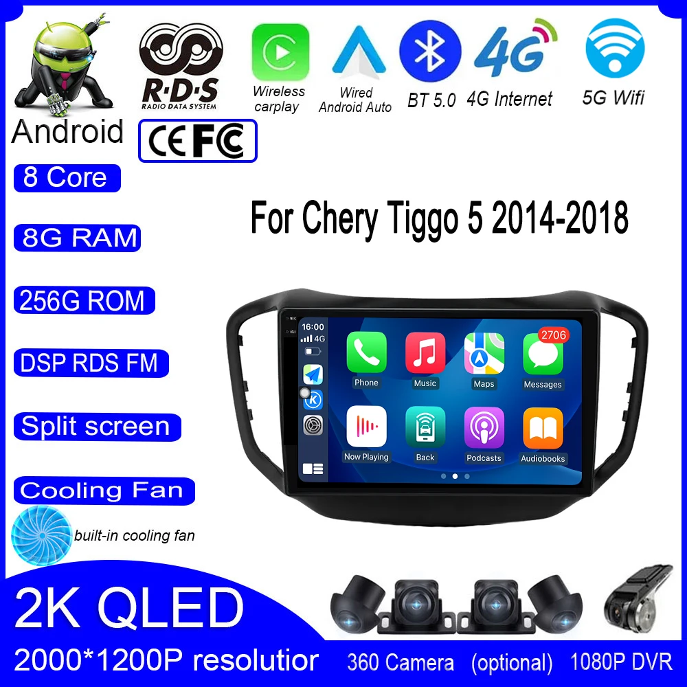 Автомагнитола для Chery Tiggo 5 2014-2018, 10 дюймов, IPS, QLED, Android 13, Wi-Fi, 4G
Автомагнитола для Chery Tiggo 5 2014-2018, 10 дюймов, IPS, QLED, Android 13, Wi-Fi, 4G