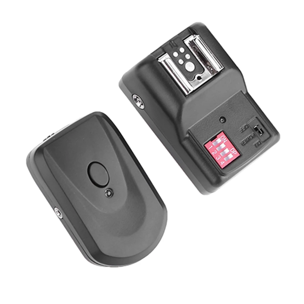 16 Channels Wireless Remote Hot Shoe Flash Lamp Trigger Synchronizer Receiver Transmitter Speedlite Flash Trigger
16 Channels Wireless Remote Hot Shoe Flash Lamp Trigger Synchronizer Receiver Transmitter Speedlite Flash Trigger