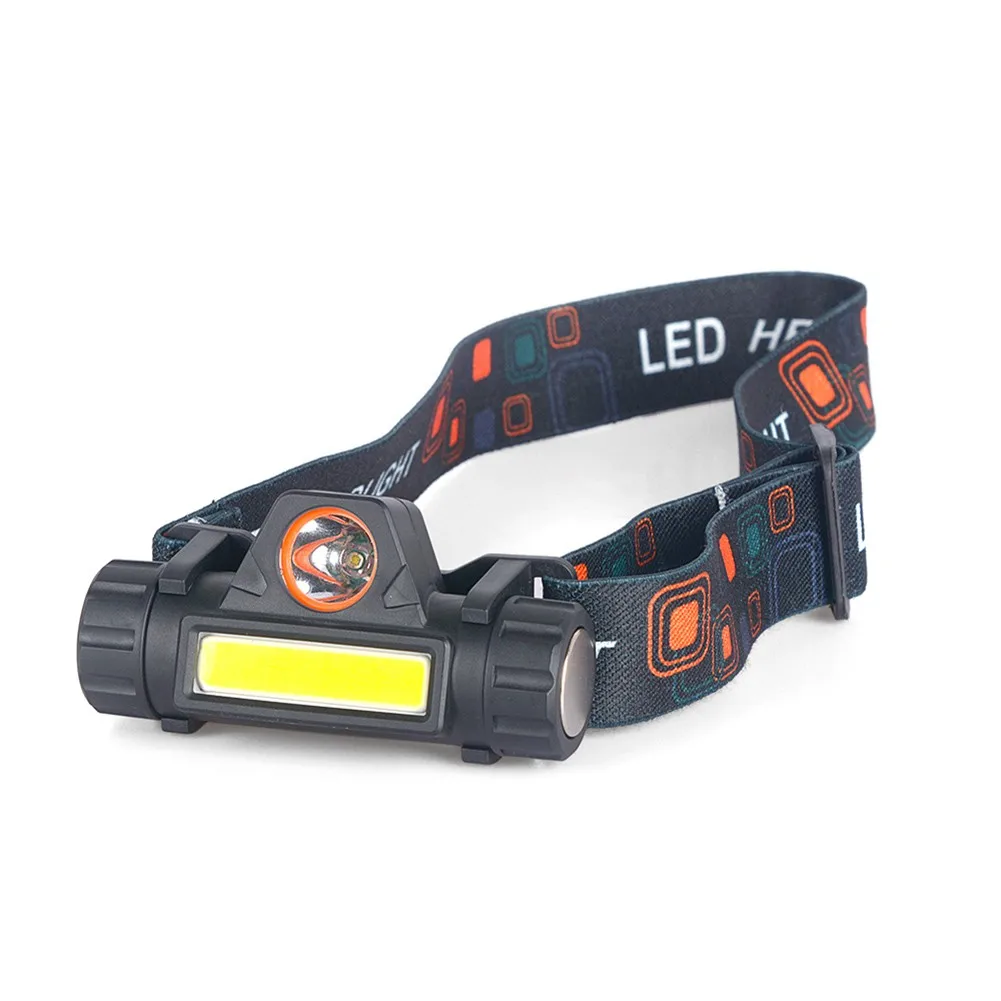 Button Switch Headlight Headlamp Micro USB Rechargeable Waterproof White Light XPE+COB 500lm (Q5) Aluminum Alloy
Button Switch Headlight Headlamp Micro USB Rechargeable Waterproof White Light XPE+COB 500lm (Q5) Aluminum Alloy