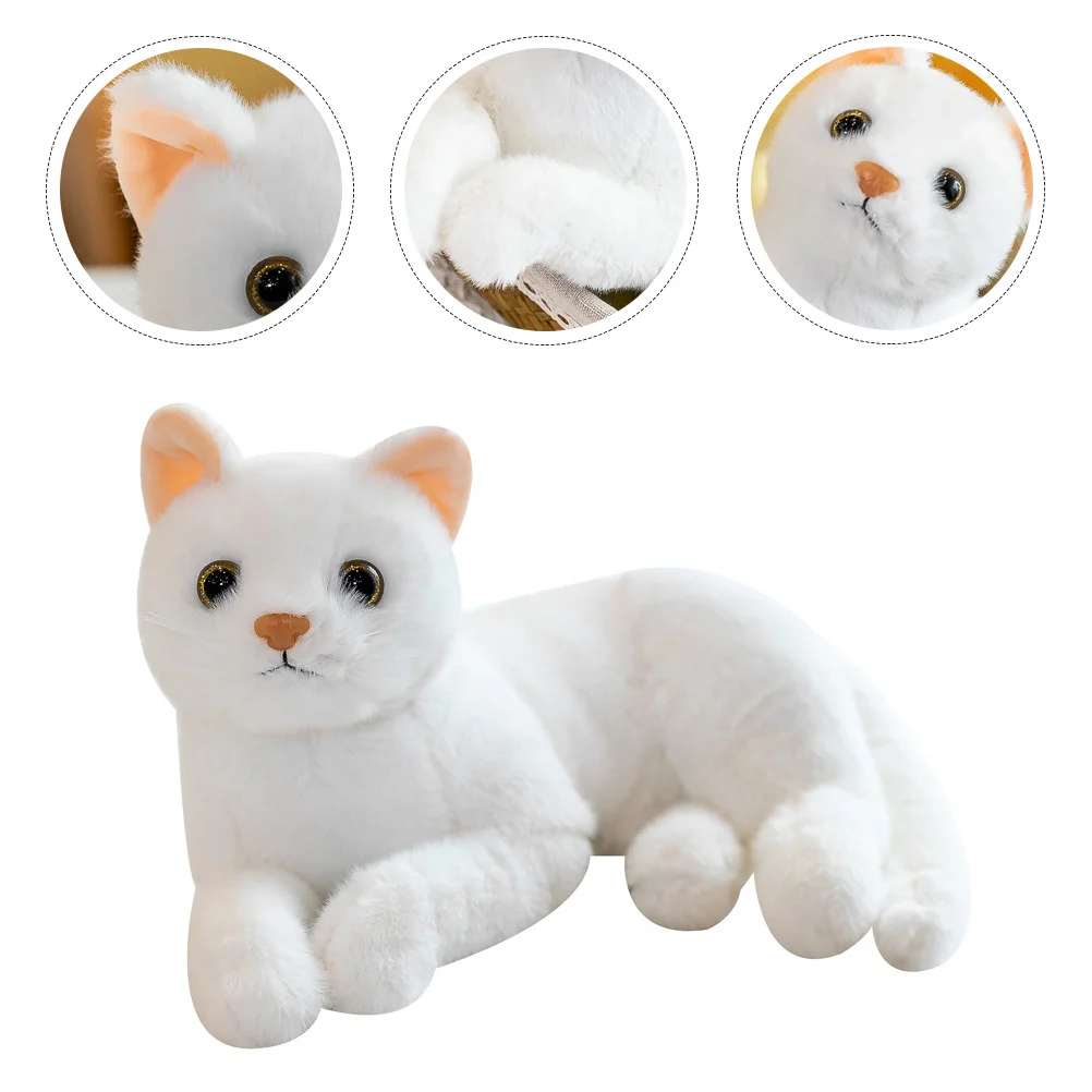 Cat Plush Stuffedanimalkidsfor Animals Pillow Kitten Soft Cute Realistic Small Simulation Fluffy Plaything Figurine Partygift
Cat Plush Stuffedanimalkidsfor Animals Pillow Kitten Soft Cute Realistic Small Simulation Fluffy Plaything Figurine Partygift