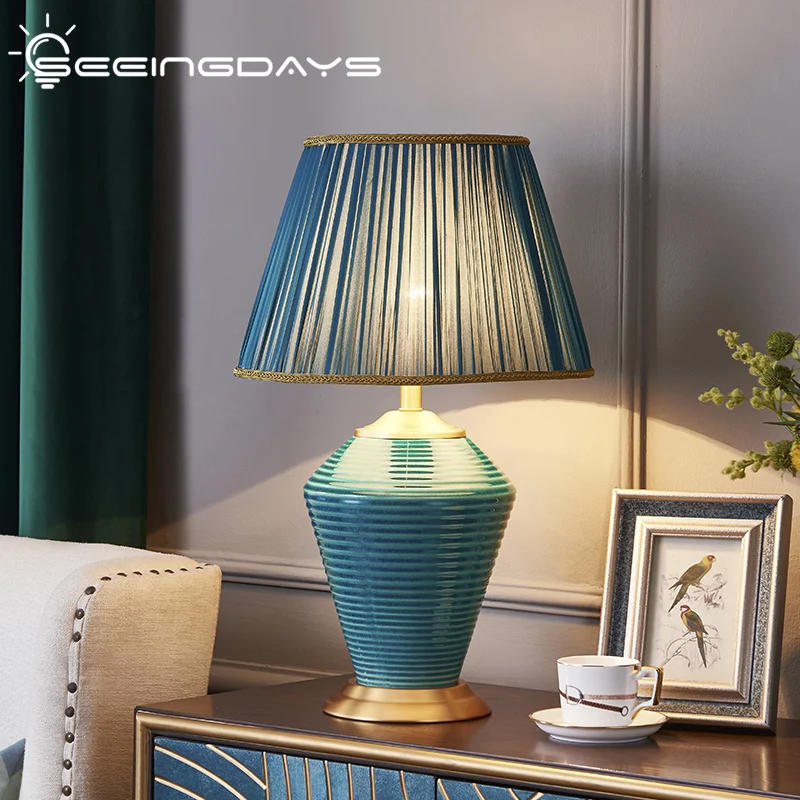 Free Shipping Retro Simple Modern Ceramic Table Lamp for Bedroom Living Room Bedside Lamp Study Desk Lamp Led Night Lamp Luruxy 
Free Shipping Retro Simple Modern Ceramic Table Lamp for Bedroom Living Room Bedside Lamp Study Desk Lamp Led Night Lamp Luruxy