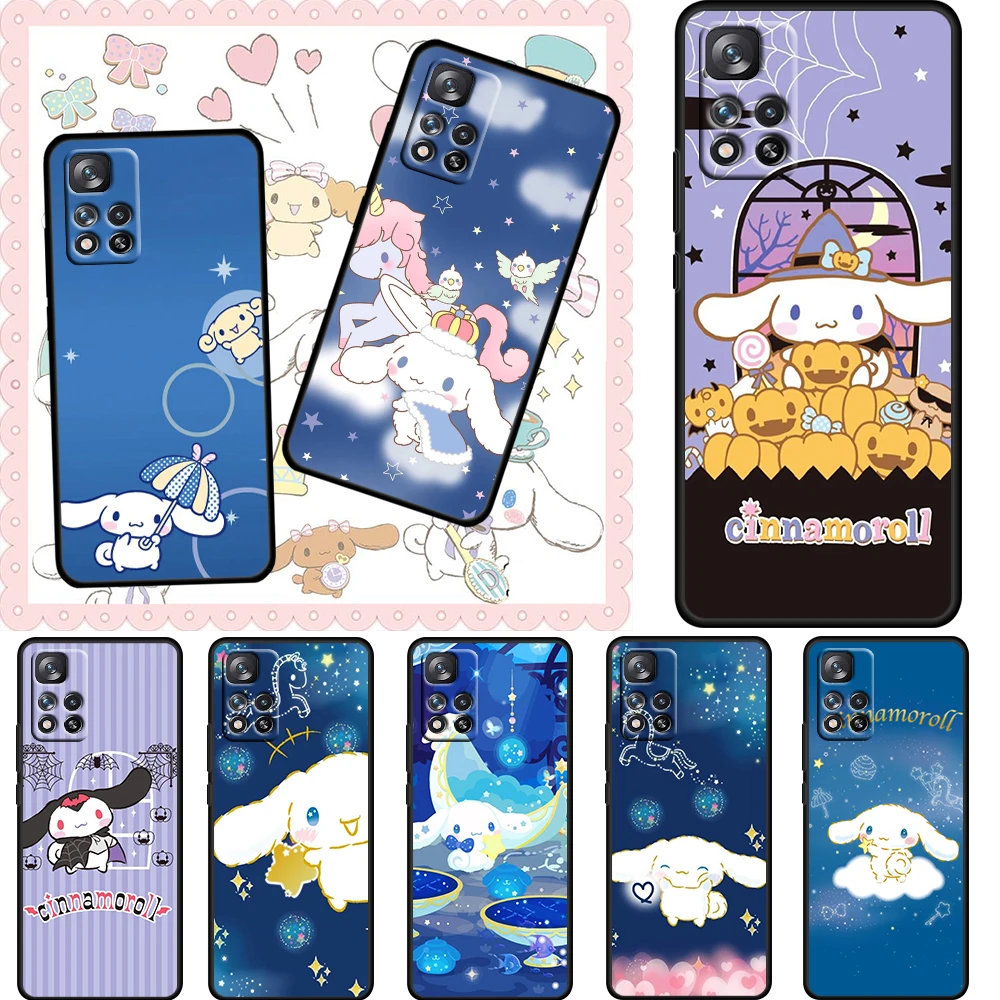 Cartoon Cinnamoroll Sanrio For Xiaomi Redmi Note 11 10 11T 10S 9 9S 8 7 5G 4G Soft Black Phone Case Funda Coque Capa Cover Shell
Cartoon Cinnamoroll Sanrio For Xiaomi Redmi Note 11 10 11T 10S 9 9S 8 7 5G 4G Soft Black Phone Case Funda Coque Capa Cover Shell
