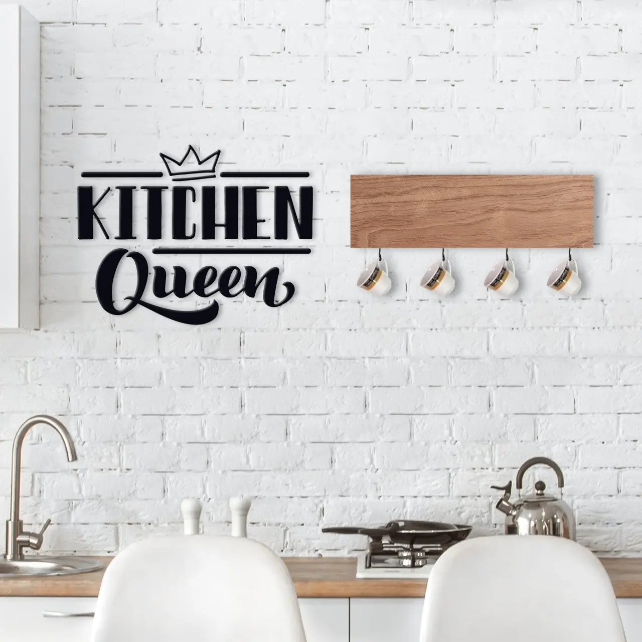 BK Home натуральная Деревянная Декоративная вешалка для чашек и кухонная настенная супьюс-5
BK Home натуральная Деревянная Декоративная вешалка для чашек и кухонная настенная супьюс-5