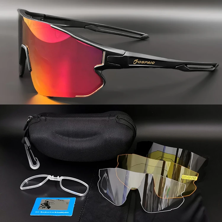 

Cycling glasses, polarized color change, men and women running, mountain biking, windproof myopia, outdoor sports sunglasses