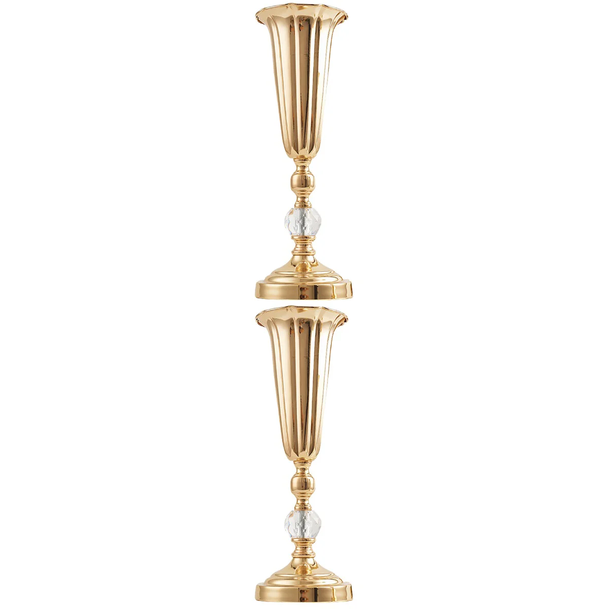Vase Flower Centerpiece Wedding Desktop Vases Tabletop Tall Trumpet Cute Table Dinning Decorative Versatile Pot Stand Metal 
Vase Flower Centerpiece Wedding Desktop Vases Tabletop Tall Trumpet Cute Table Dinning Decorative Versatile Pot Stand Metal