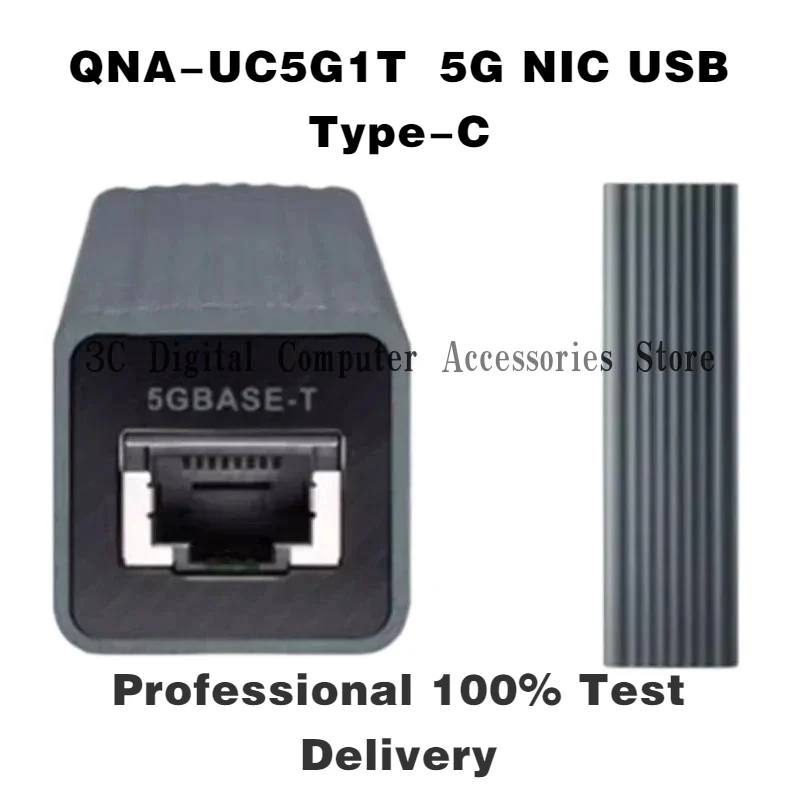 Новый оригинальный сетевой преобразователь USB Type-C для QNAP QNA-UC5G1T 5G с кабелем USB3.0 к