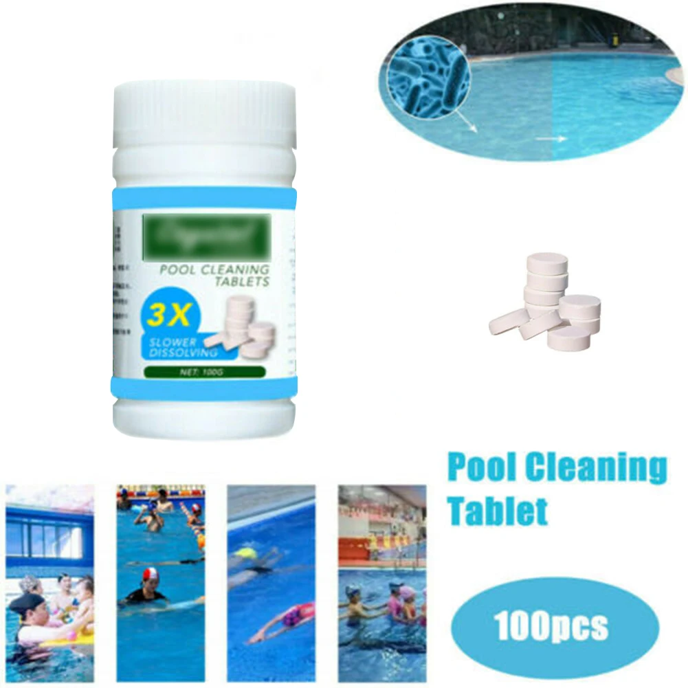 1 Bottle Multifunctional Swimming Pool Effervescent Tablets Pool Cleaning Tablet Swimming Pool Cleaner Purify Water
1 Bottle Multifunctional Swimming Pool Effervescent Tablets Pool Cleaning Tablet Swimming Pool Cleaner Purify Water