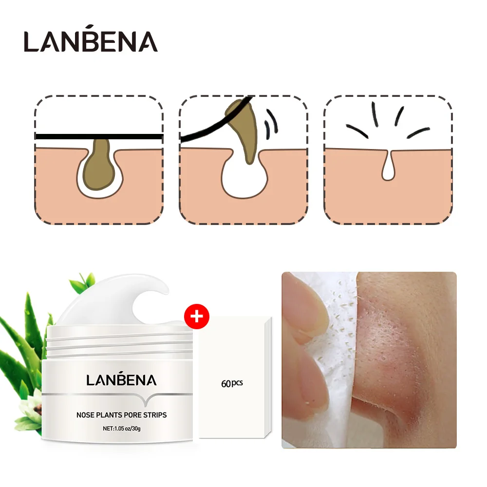 LANBENA Nose Face Mask Pore Strip Tearing Black Mask Blackhead Remover Peeling Acne Treatment Unisex Deep Cleansing Skin Care
LANBENA Nose Face Mask Pore Strip Tearing Black Mask Blackhead Remover Peeling Acne Treatment Unisex Deep Cleansing Skin Care