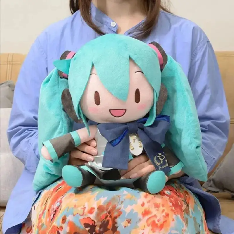Плюшевая игрушка Мику Hatsune, 32 см, милая Мику, мягкая подушка принцессы, детская милая кукла Fuwafuwa Fufu, фигурки, подарок для детей
Плюшевая игрушка Мику Hatsune, 32 см, милая Мику, мягкая подушка принцессы, детская милая кукла Fuwafuwa Fufu, фигурки, подарок для детей