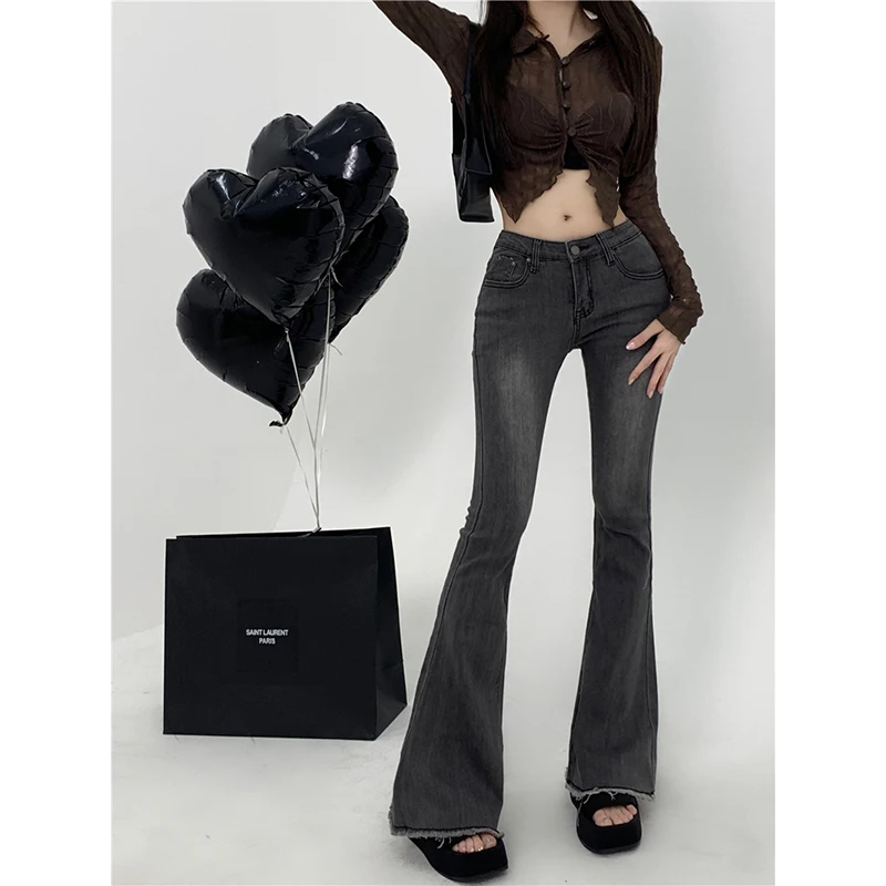 ILARES Y2k Vintage Clothes Streetwear Korean Fashion Female Clothing Flare Jeans Woman High Waist Pant Jeans Women Women's Pants
ILARES Y2k Vintage Clothes Streetwear Korean Fashion Female Clothing Flare Jeans Woman High Waist Pant Jeans Women Women's Pants