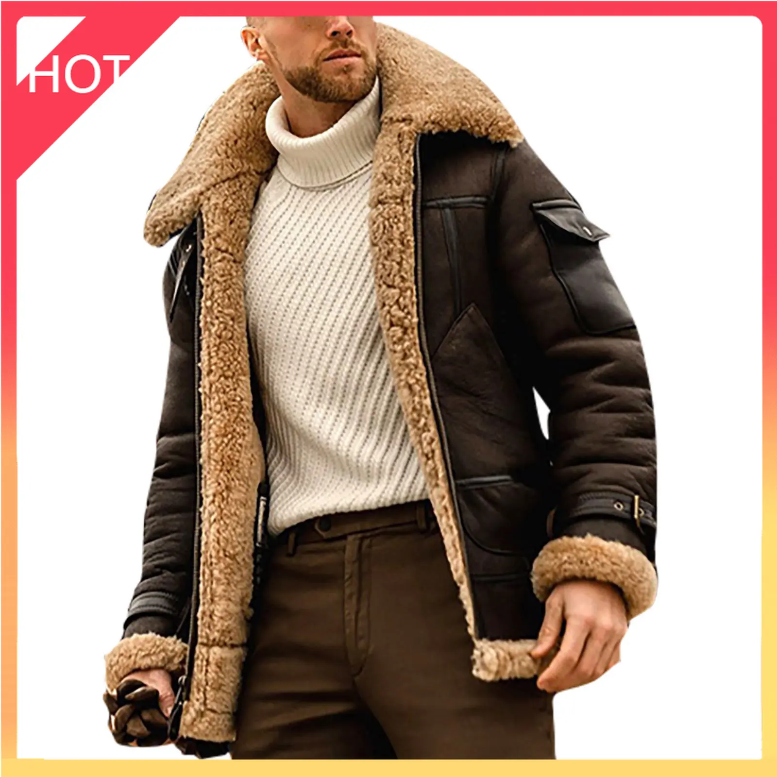 Cross Border European and American Autumn and Winter Lapel Leisure Men's Loose Fur One-piece Coat Deer Fur Fur Coat Plush
Cross Border European and American Autumn and Winter Lapel Leisure Men's Loose Fur One-piece Coat Deer Fur Fur Coat Plush