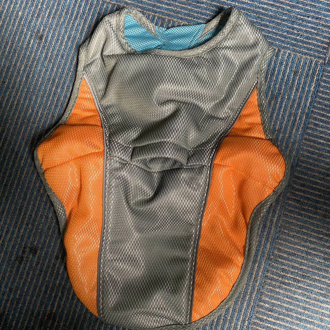 POPETPOP Summer Pet Cooling Breathable Cooler Vest Reflective Safety Dog Puppy Harness Size (Orange)
POPETPOP Summer Pet Cooling Breathable Cooler Vest Reflective Safety Dog Puppy Harness Size (Orange)