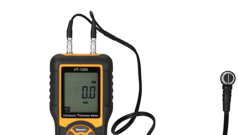 Digital LCD HT-1200 Ultrasonic Measuring Tools 1.2~225mm Range film coating thickness gauge oem odm 
Digital LCD HT-1200 Ultrasonic Measuring Tools 1.2~225mm Range film coating thickness gauge oem odm