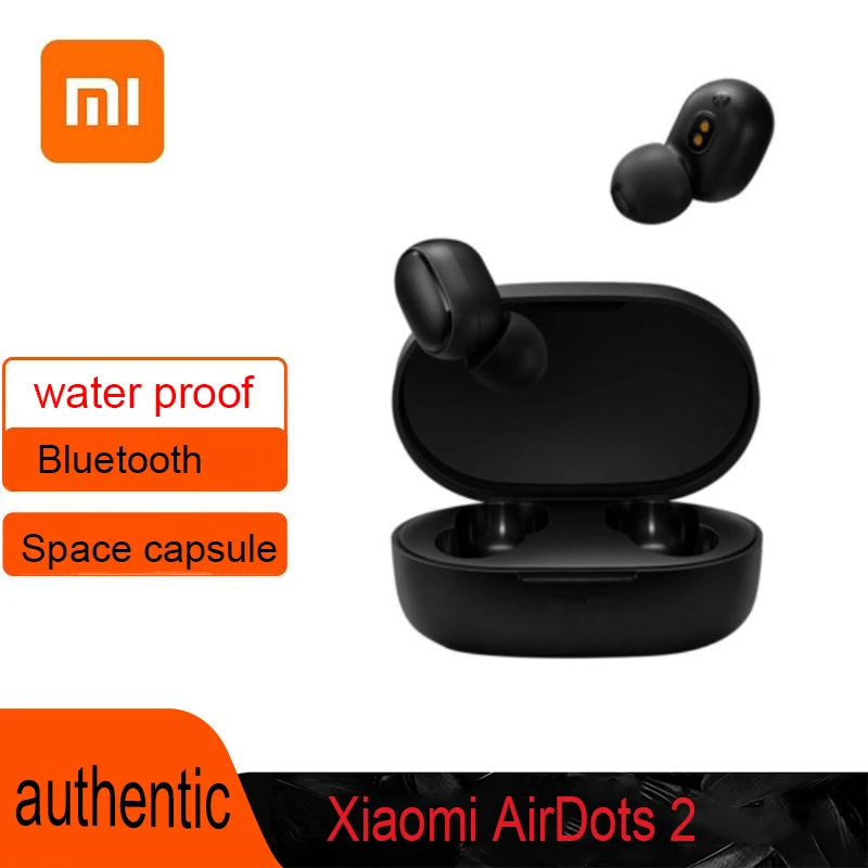 Xiaomi AirDots 2 True Wireless Bluetooth Headphones Waterproof Sports Bluetooth Earbuds Wireless Earbuds For Apple Android
Xiaomi AirDots 2 True Wireless Bluetooth Headphones Waterproof Sports Bluetooth Earbuds Wireless Earbuds For Apple Android