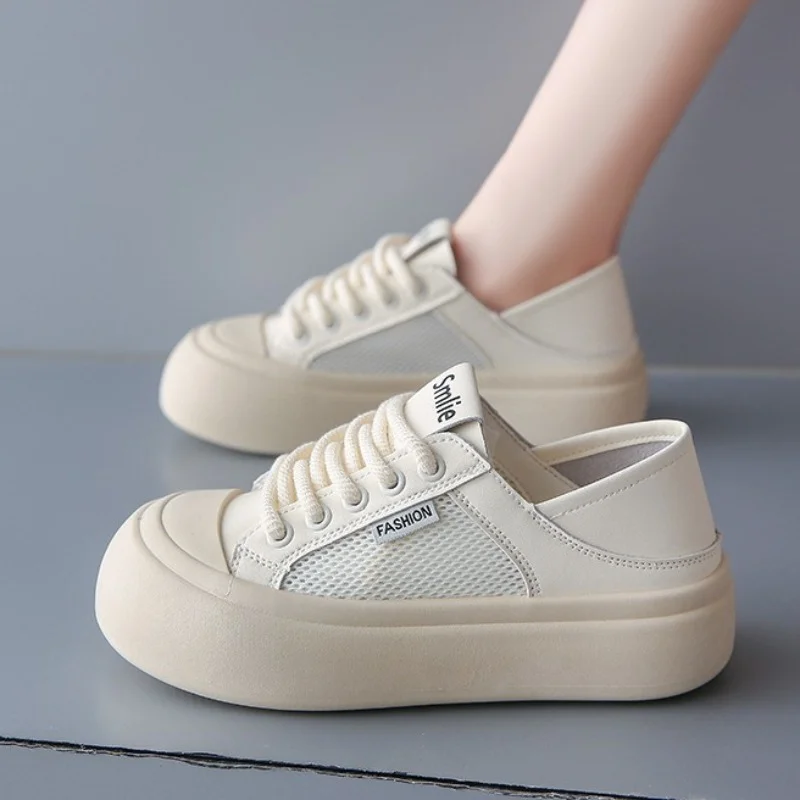 Women's Casual Sneakers 2023 Summer Brethable Mesh Lace Up Sports Shoes for Women Outdoor Low-top Light Falt Ladies Skate Shoes
Women's Casual Sneakers 2023 Summer Brethable Mesh Lace Up Sports Shoes for Women Outdoor Low-top Light Falt Ladies Skate Shoes