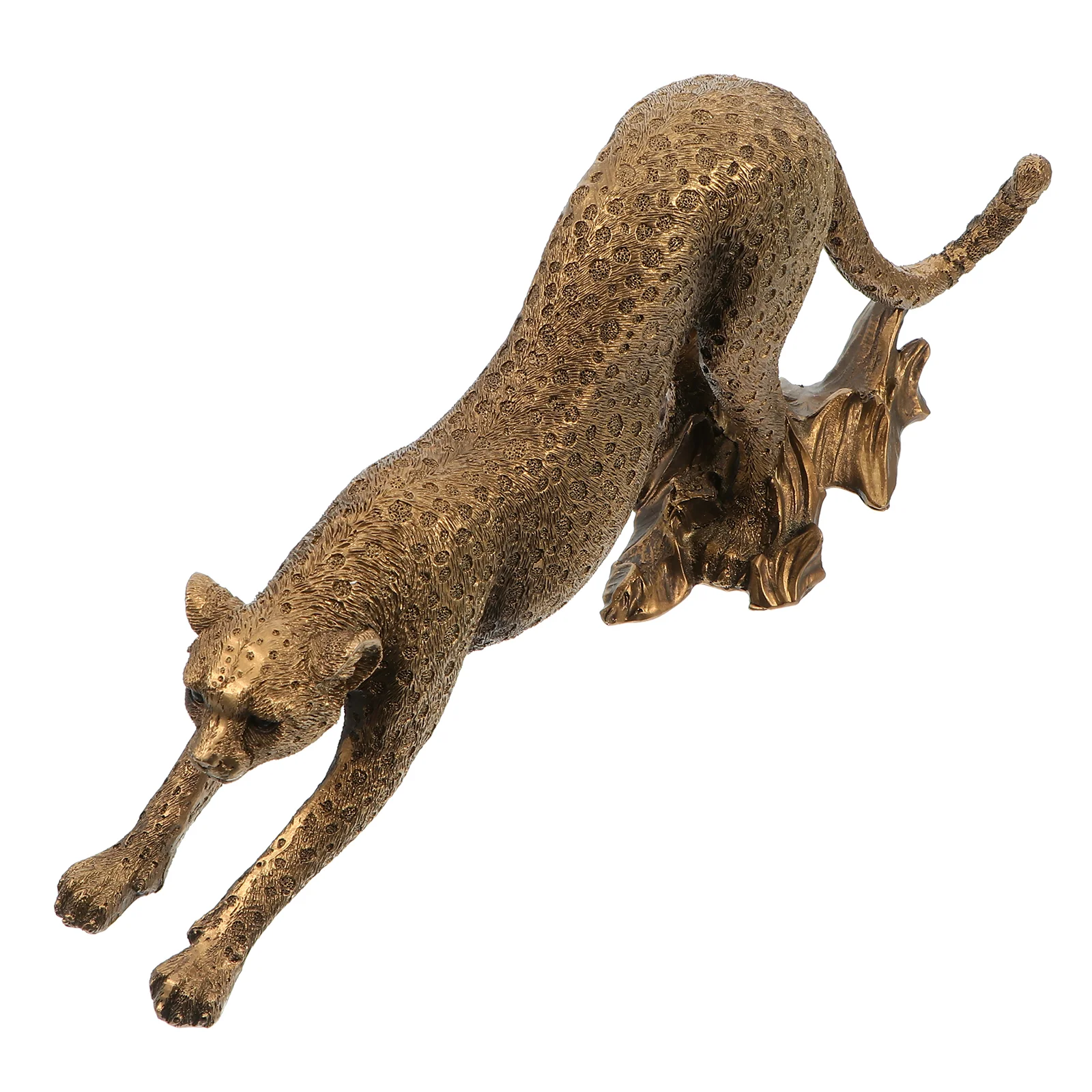 1pc Leopard Figurine Ornament Simulated Leopard Handicraft Adornment for Dorm Home
1pc Leopard Figurine Ornament Simulated Leopard Handicraft Adornment for Dorm Home
