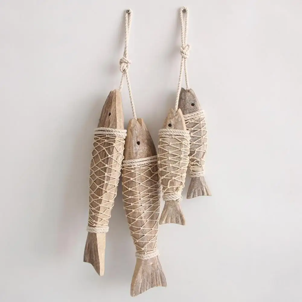 Fish Skewer Ornament Fine Workmanship Sturdy Pine Wall Wooden Hand-carved Fish Decoration for Home
Fish Skewer Ornament Fine Workmanship Sturdy Pine Wall Wooden Hand-carved Fish Decoration for Home