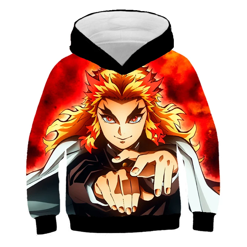 Children's 3D Demon Slayer Hoodie Fashion Fall Boys Sweatshirt Hoodie 3D Manga Kimetsu no Yaiba Boys Girls Jumpers 4-14 Years
Children's 3D Demon Slayer Hoodie Fashion Fall Boys Sweatshirt Hoodie 3D Manga Kimetsu no Yaiba Boys Girls Jumpers 4-14 Years