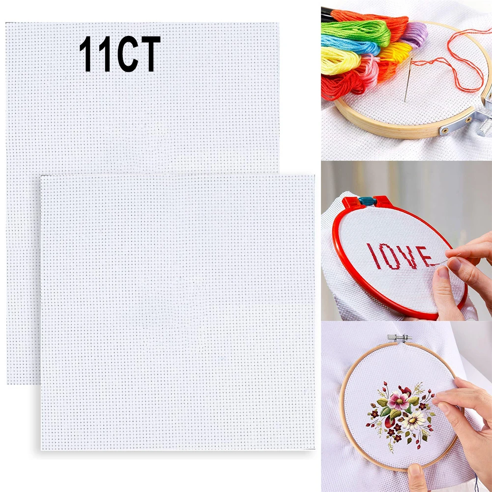 11CT Aida Cloth 30x30/30x45cm Cotton Embroidery Cross Stitch Fabric DIY Needlework Sewing Handcraft Cloth Embroidery Cloth
11CT Aida Cloth 30x30/30x45cm Cotton Embroidery Cross Stitch Fabric DIY Needlework Sewing Handcraft Cloth Embroidery Cloth