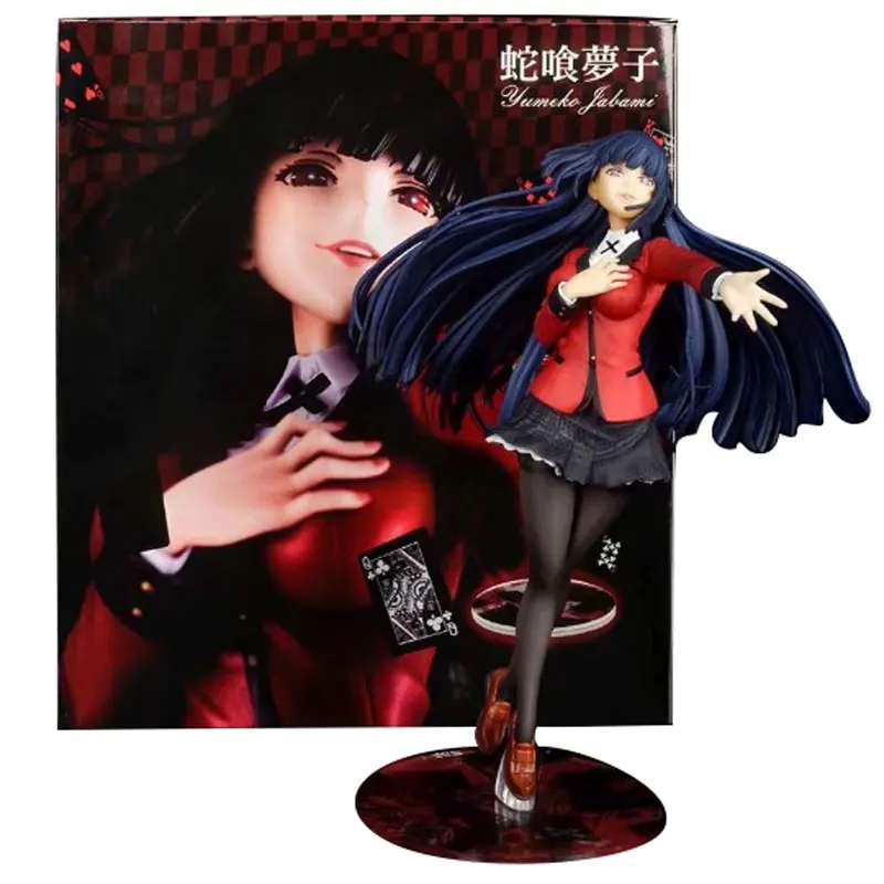 Anime Bet Kegurui Jabami yumeko Change Face PVC Japaenese Anime Action Figure Model Statue Collectible Toy Doll Gifts
Anime Bet Kegurui Jabami yumeko Change Face PVC Japaenese Anime Action Figure Model Statue Collectible Toy Doll Gifts