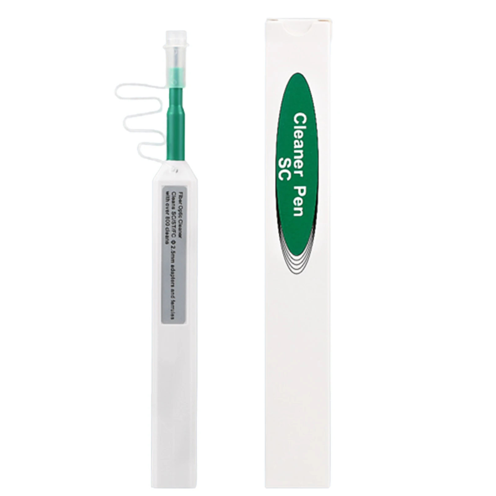 LC/SC/FC/ST One Touch Cleaning Tool 1.25mm and 2.5mm Cleaning Pen 800 Cleaning Fiber Cleaner
LC/SC/FC/ST One Touch Cleaning Tool 1.25mm and 2.5mm Cleaning Pen 800 Cleaning Fiber Cleaner