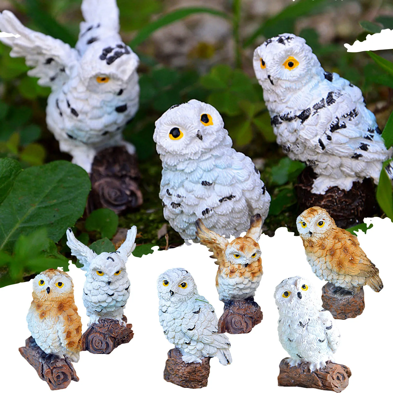 1PC Mini Owl Statue Small Ornament Craft Moss Micro Landscape DIY Design Bonsai Decoration Animal Bird Figurines Miniatures
1PC Mini Owl Statue Small Ornament Craft Moss Micro Landscape DIY Design Bonsai Decoration Animal Bird Figurines Miniatures