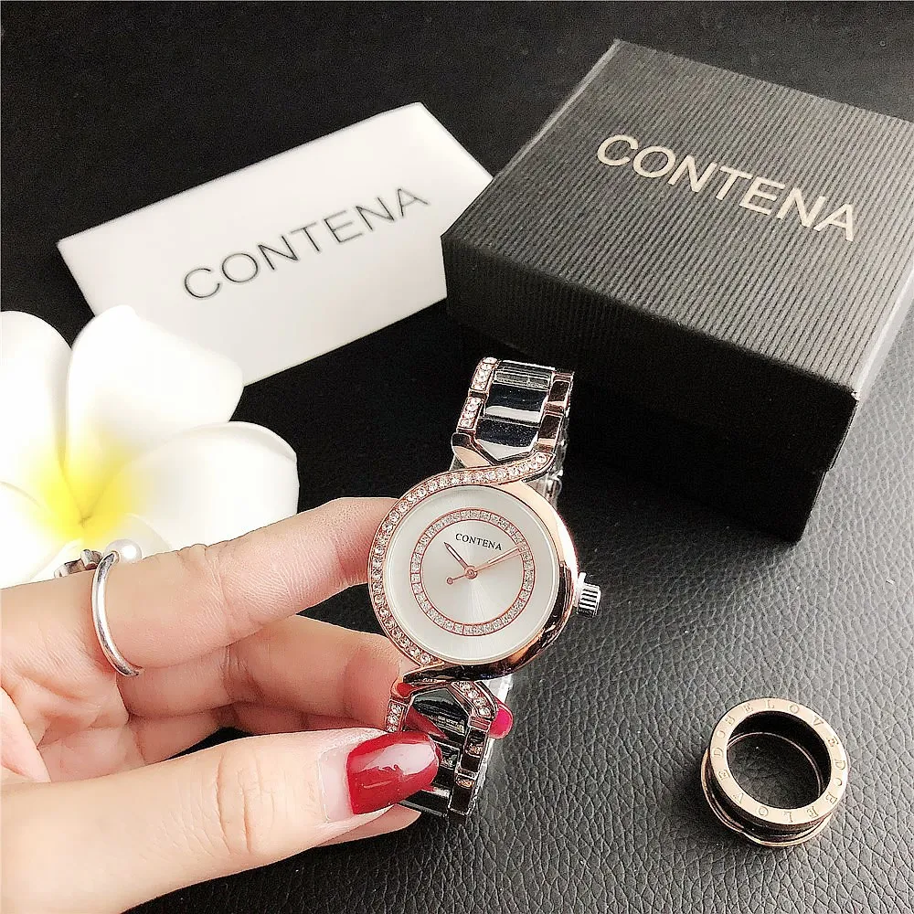 Luxury Rhinestone Women Watch Elegant Stainless Steel Quartz Watch Simple Fashion Gold Sliver Ladies Watch Bracelet reloj mujer
Luxury Rhinestone Women Watch Elegant Stainless Steel Quartz Watch Simple Fashion Gold Sliver Ladies Watch Bracelet reloj mujer