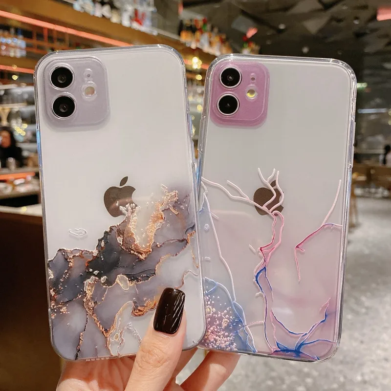 Clear Watercolor Marble Texture Phone Case For iPhone 12 11 Pro Max 13 Mini X XR XS Max 7 8 6s Plus SE 2020 Soft TPU Back Cover
Clear Watercolor Marble Texture Phone Case For iPhone 12 11 Pro Max 13 Mini X XR XS Max 7 8 6s Plus SE 2020 Soft TPU Back Cover