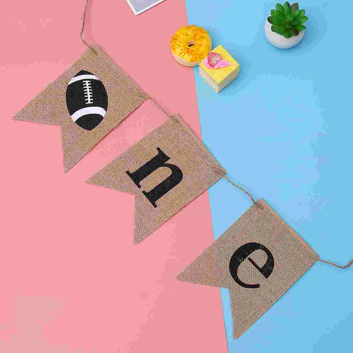 1pc Banner Decorative Lightweight Linen Year Old Party Supplies Party Bunting for Carnival Birthday
1pc Banner Decorative Lightweight Linen Year Old Party Supplies Party Bunting for Carnival Birthday