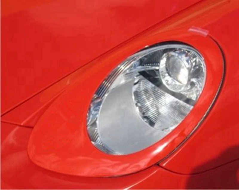 

Fit For 2005-2008 Boxster Cayman 987 Headlight Covers Eyelids Eyebrows