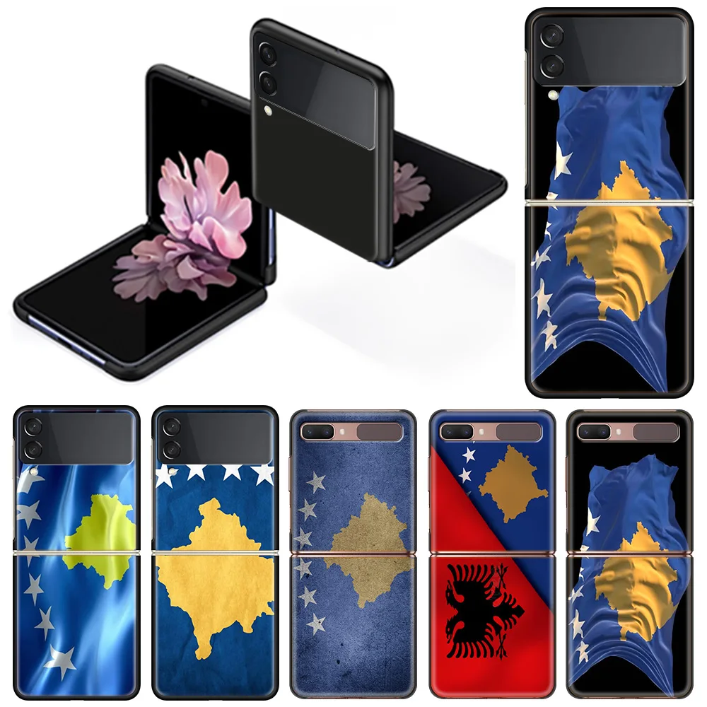 Black Hard PC Case for Samsung Galaxy Z Flip3 5G Flip 4G Shockproof Capa 6.7 Inches ZFlip 3 Phone Cover WQJ Kosovo National Flag
Black Hard PC Case for Samsung Galaxy Z Flip3 5G Flip 4G Shockproof Capa 6.7 Inches ZFlip 3 Phone Cover WQJ Kosovo National Flag