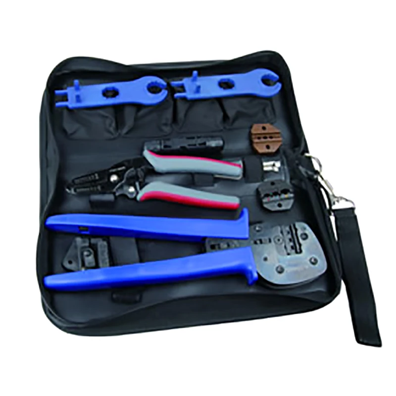 

Multifunction MC4 Crimping Tools Set WX-0626 Wire Stripper Hand Tool A-2546B Solar Photoroltaic Connector Crimper Pliers