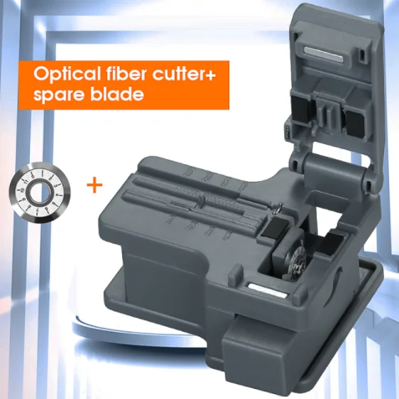 COMPTYCO AUA-X01 FTTH MINI Optical Fiber Cleaver ABS Small High Precision Fiber Cutter Cable Cold Connection Cutting Tool
COMPTYCO AUA-X01 FTTH MINI Optical Fiber Cleaver ABS Small High Precision Fiber Cutter Cable Cold Connection Cutting Tool