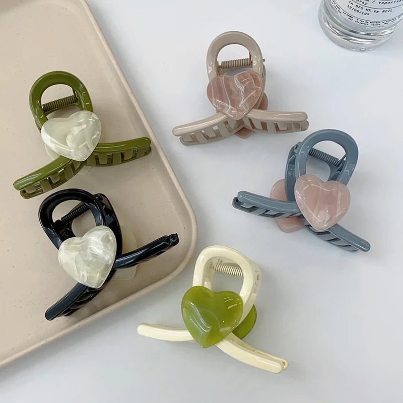 Temperament Jelly Color Love Hairpin Female Autumn Back Head Senior Sense Grab Clip Shark Clip Net Red Hairpin Clip Headwear
Temperament Jelly Color Love Hairpin Female Autumn Back Head Senior Sense Grab Clip Shark Clip Net Red Hairpin Clip Headwear