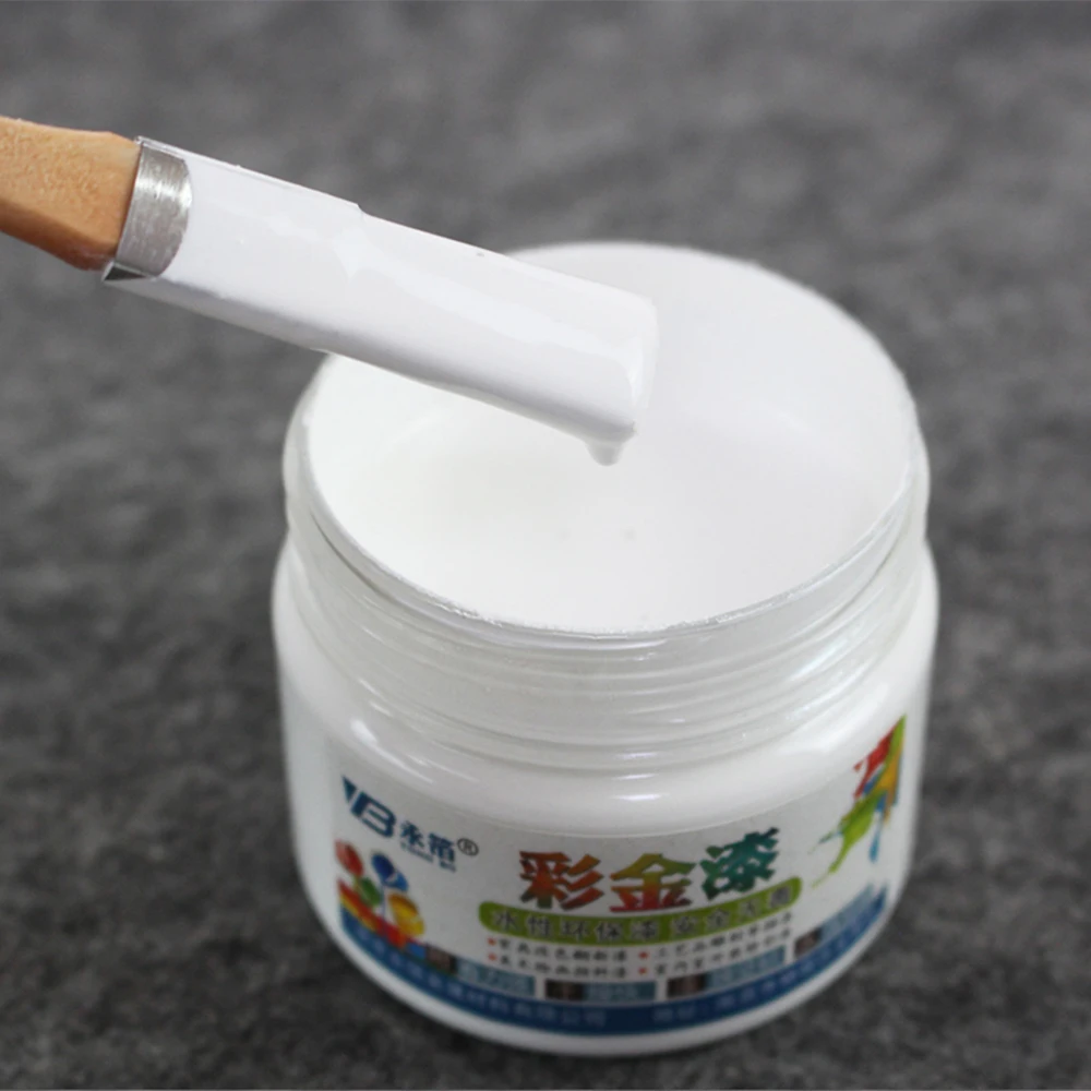 White Oil Paint Wood Lacquer Metal Varnish Coating for Furniture Car Statuary Coloring Tasteless Water-based Acrylic Paint 100g
White Oil Paint Wood Lacquer Metal Varnish Coating for Furniture Car Statuary Coloring Tasteless Water-based Acrylic Paint 100g