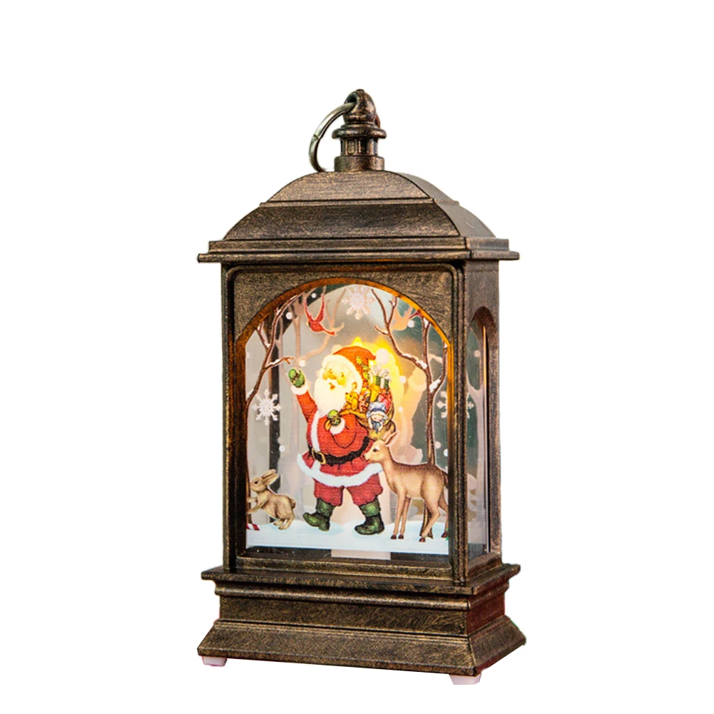 Christmas LED Light Up Lantern Decorations Xmas Santa Claus Snowman For Family Merry Party Table Lamp Ornament 13.5x7x3.8cm
Christmas LED Light Up Lantern Decorations Xmas Santa Claus Snowman For Family Merry Party Table Lamp Ornament 13.5x7x3.8cm