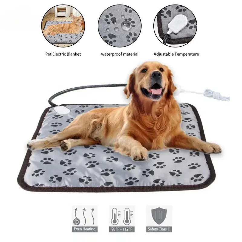 Pet Electric Blanket Heating Pad Dog Cat Bed Mat Winter Warming Waterproof Bite-Resistant Adjustable Temperature 50*70 45*45
Pet Electric Blanket Heating Pad Dog Cat Bed Mat Winter Warming Waterproof Bite-Resistant Adjustable Temperature 50*70 45*45