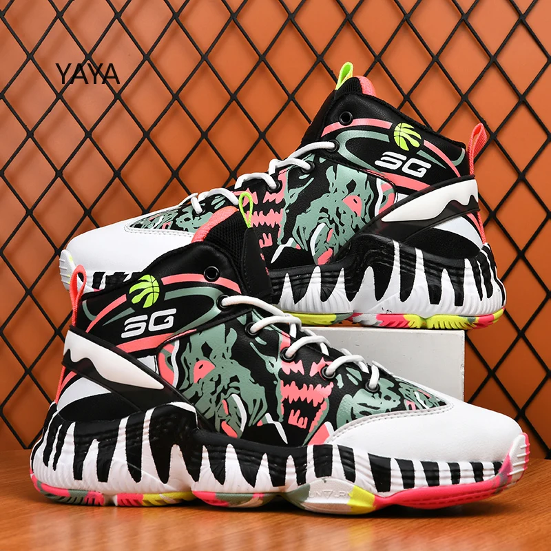 New Brand Non-slip Basketball Shoes Men Boy High-top Sports Cushioning Hombre Athletic Men Shoes Comfortable Sneakers Zapatillas
New Brand Non-slip Basketball Shoes Men Boy High-top Sports Cushioning Hombre Athletic Men Shoes Comfortable Sneakers Zapatillas