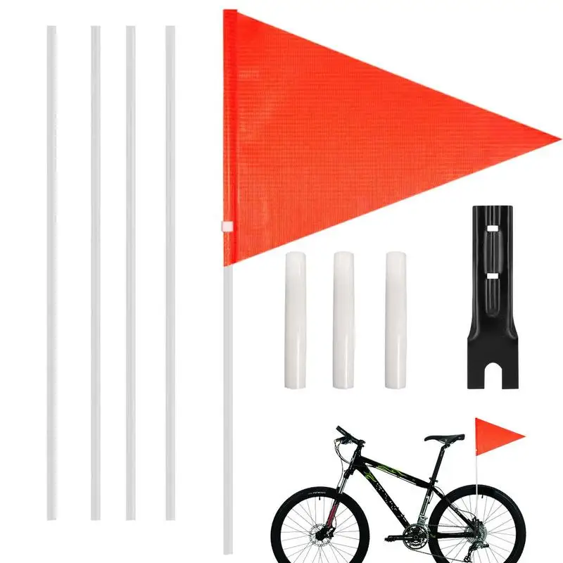 Bike Safety Flag Brightly Colored & Tear Resistant Safety Flag Sturdy Bicycle Flag Pole For Kids Adults Outdoor Cycling Supplies
Bike Safety Flag Brightly Colored & Tear Resistant Safety Flag Sturdy Bicycle Flag Pole For Kids Adults Outdoor Cycling Supplies